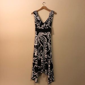 Black and White Dress